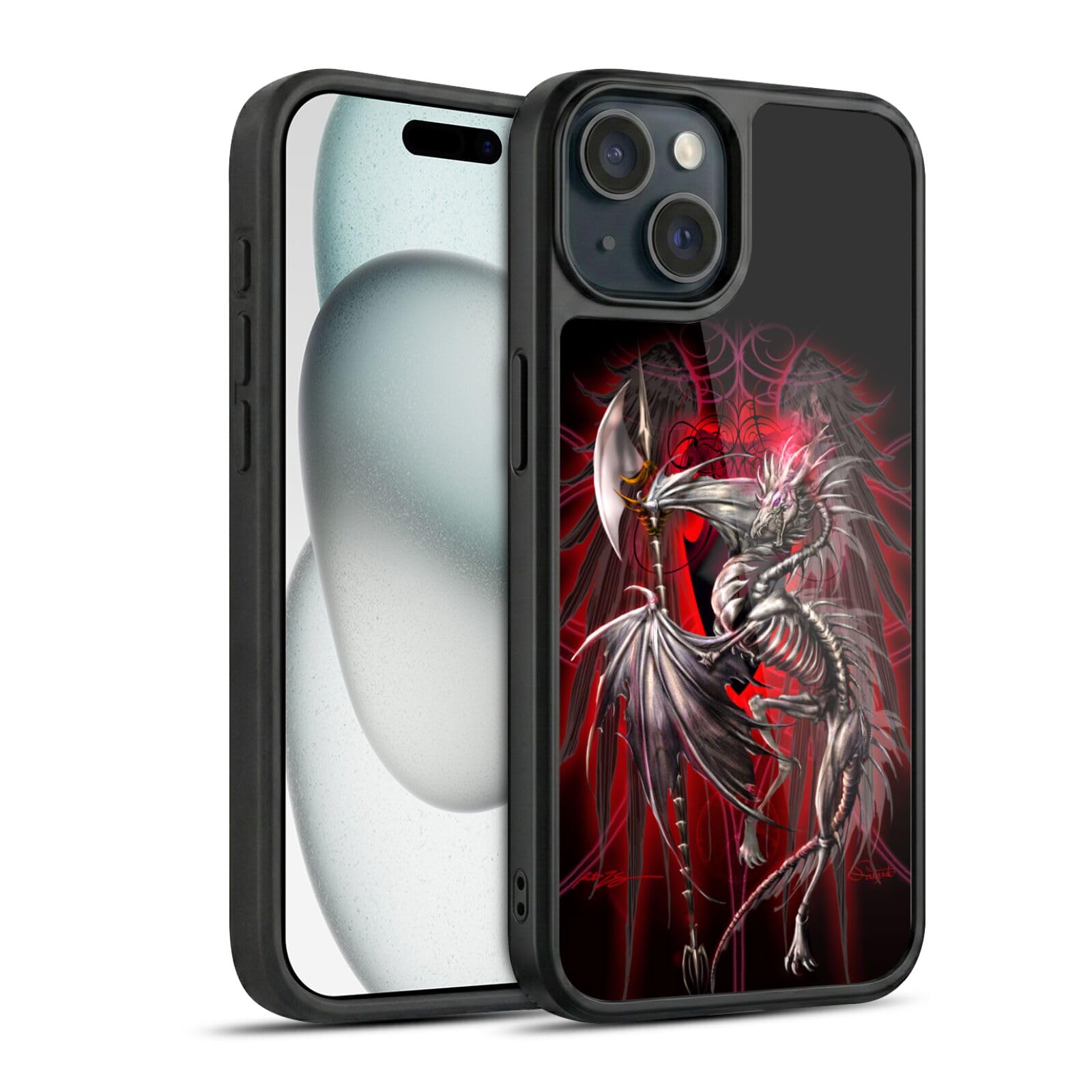 Coque Lichblade Dragons iPhone 15 anti-choc gel renforcé - 8