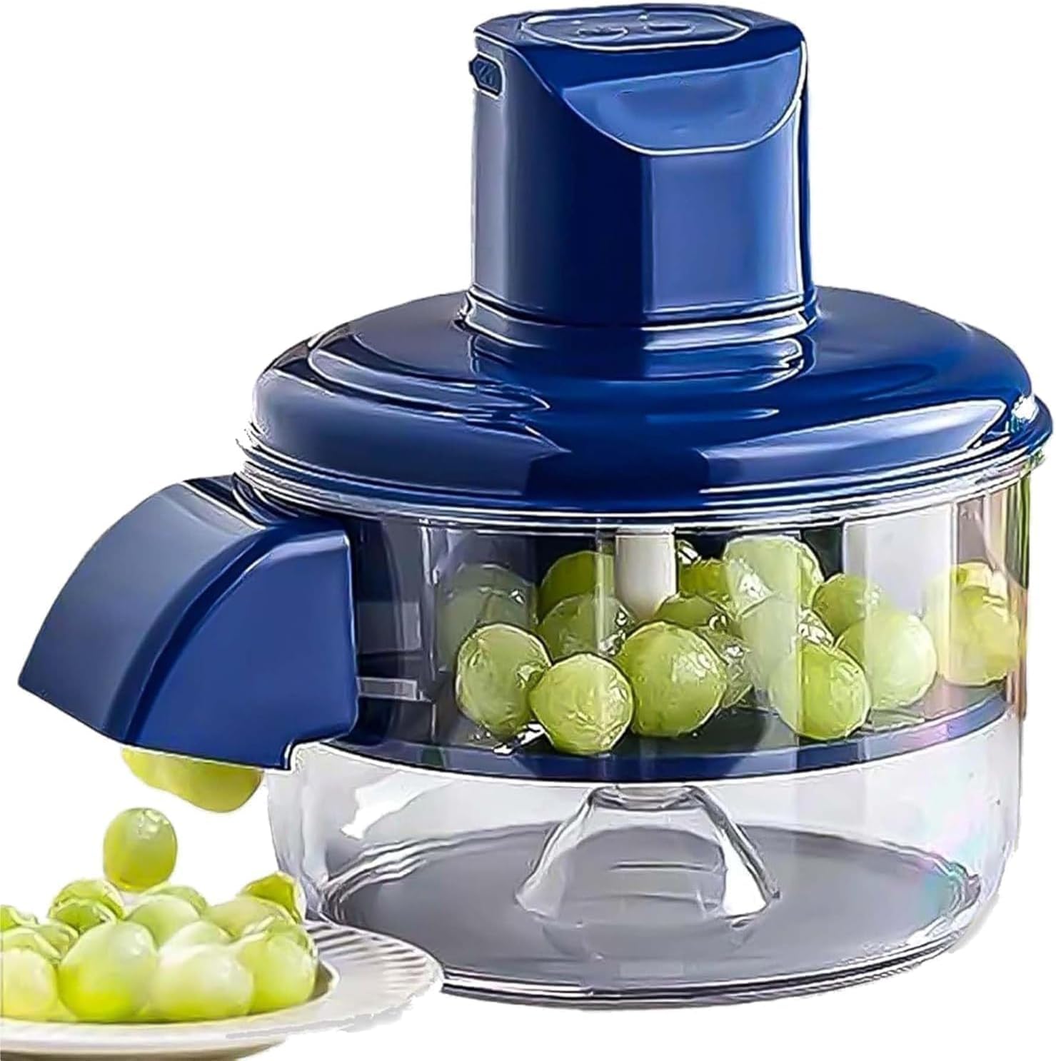 Multifunctional Automatic Fruit & Vegetable Peeler Machine, Electric Peeling and Slicing Kitchen Tool, Time Saving Vegetable Peeler Appliance for Potato, Apple, Pear, One-Touch Operation (X3)