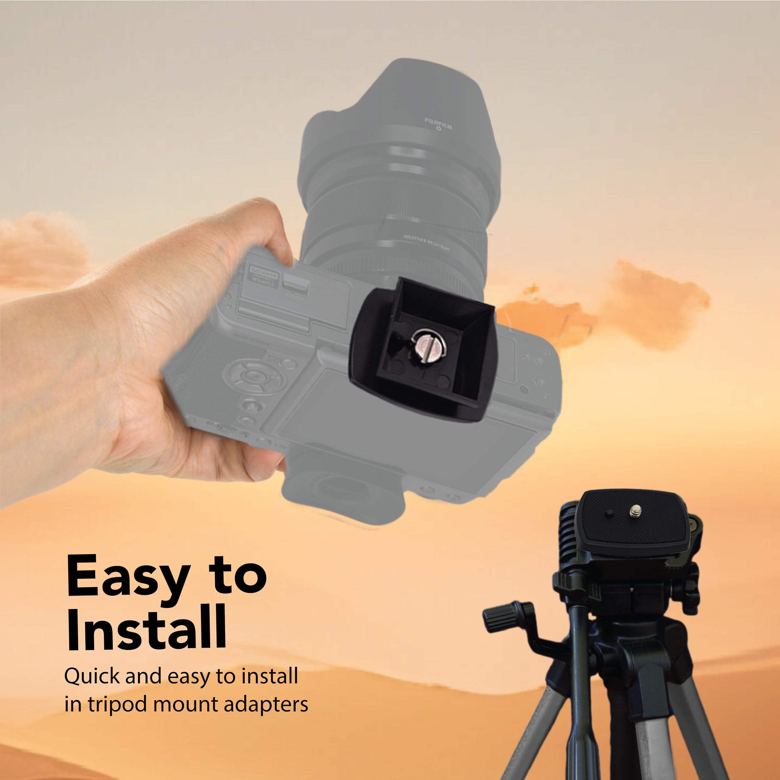 Amazon.com : Foto&Tech 2 Pieces A73 Tripod Quick Release Plate