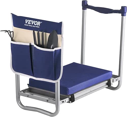 VEVOR Large Folding Garden Kneeler and Seat Heavy Duty, Widened