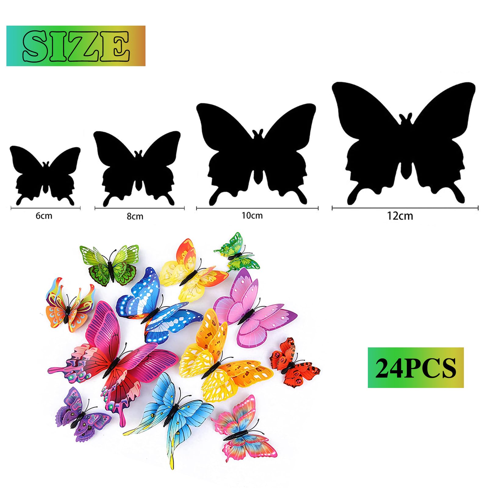 Disegno Di Decorazione Con Farfalle E Farfalle Decorative Illustrazione Vettoriale