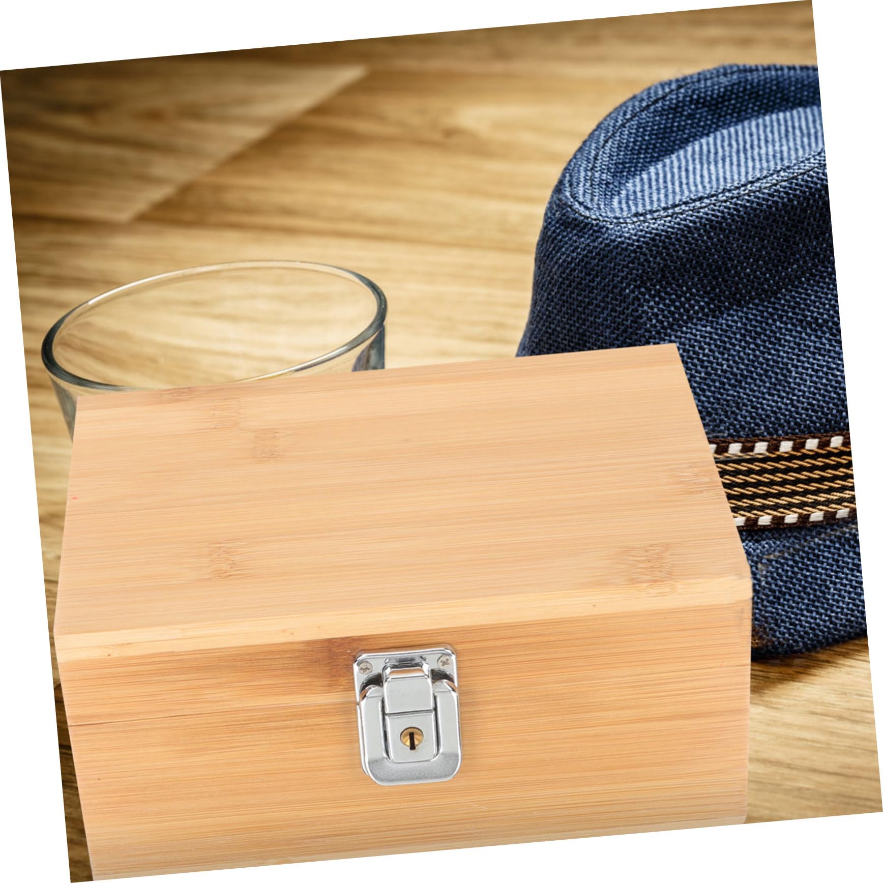 FOMIYES Scatola Porta Sigari in Legno Multifunzionale per Mantenere Freschi i Sigari, Design Moderno e Compatto per Viaggi e Conservazione Sicura