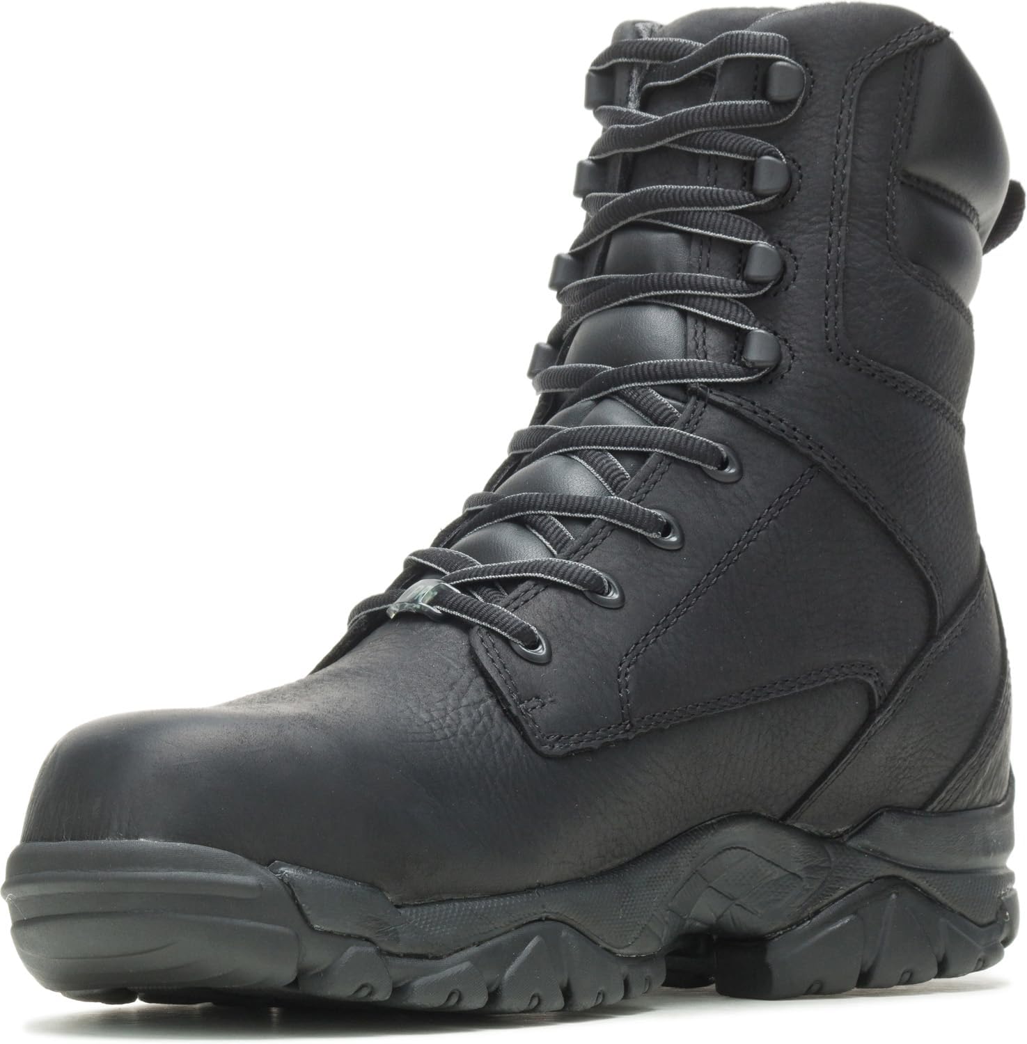 HyTest Apex 2 Pike, Men's, Black, Nano Toe, EH, PR, WP, 8 Inch Work Boot