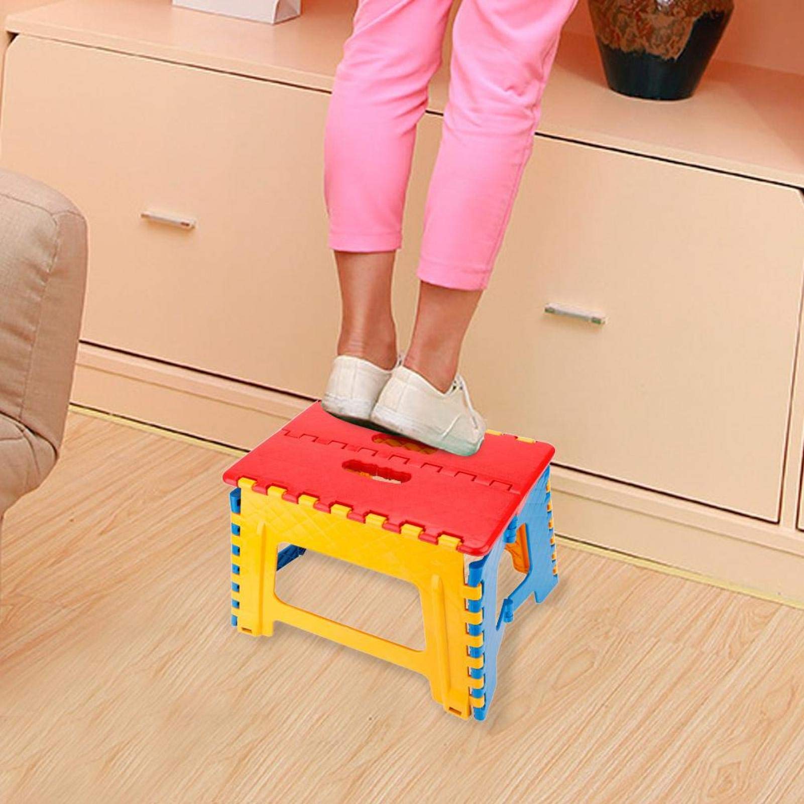 Sgabello Sicurezza Babycurls Scalino Doppio Per Bambini - Pedana