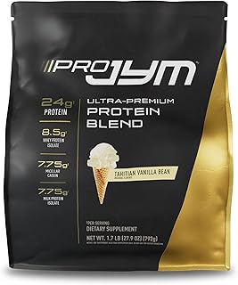 JYM Supplement Science Pro JYM Tahitian Vanilla Protein Powder - Whey Protein Isolates, Casein, & Milk Protein, Lean Muscle Building for Men & Women, 22 Servings