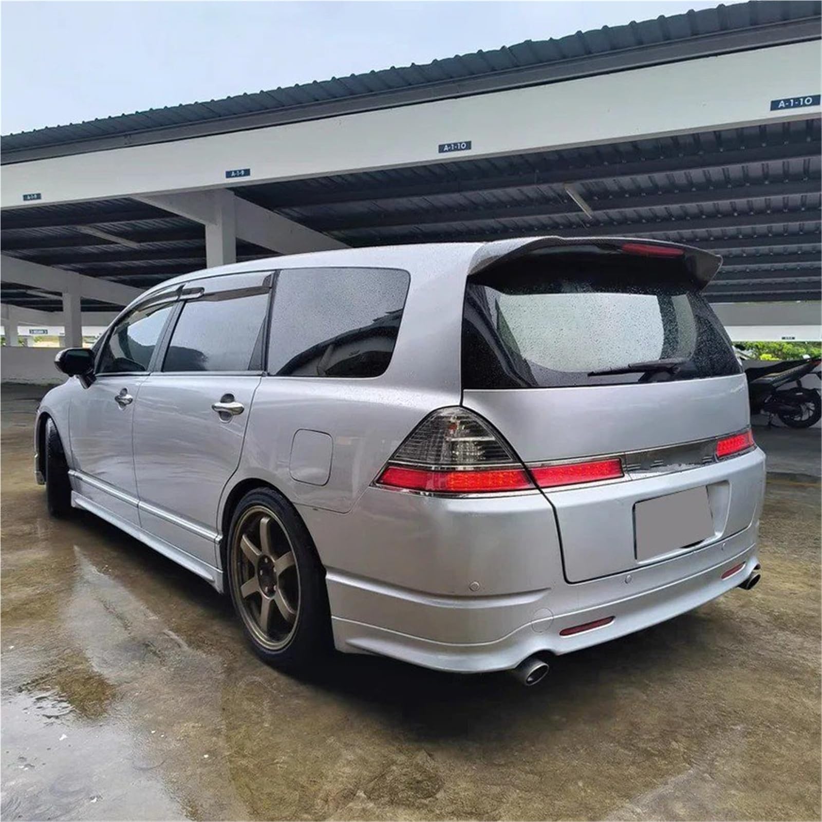 Dla Odyssey 2005-2008 Lotka Tylny Spoiler Bagażnika Skrzydło Na Klapie Akcesoria Dekoracyjne Spojler Tylny Trunk Wing(Carbon Fiber Pattern)