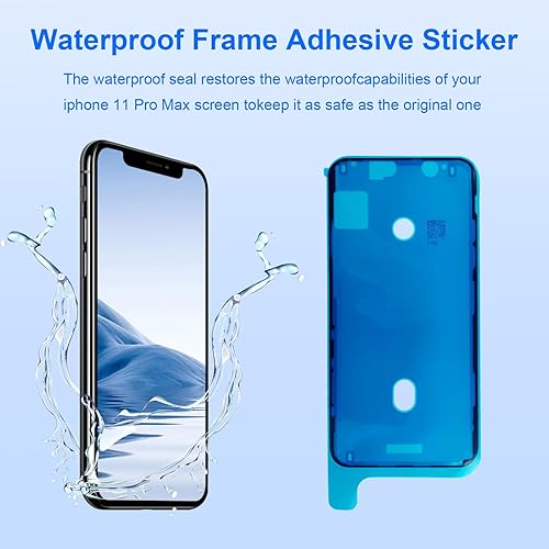 Miniatura 5 de Kit de repuesto de pantalla OLED para iPhone 11 Pro Max sin LED, 3D Touch 6.5 pulgadas, pantalla Super Retina XDR montaje de pantalla completa con