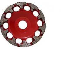 768018 Diamond Disc Abrasive D130 Premium, 130mm Diameter, 7mm Segment Height, Compatible with RG 130 Renovation Grinder, for Sand-Based Materials & Concrete Replacement for Festool 768018