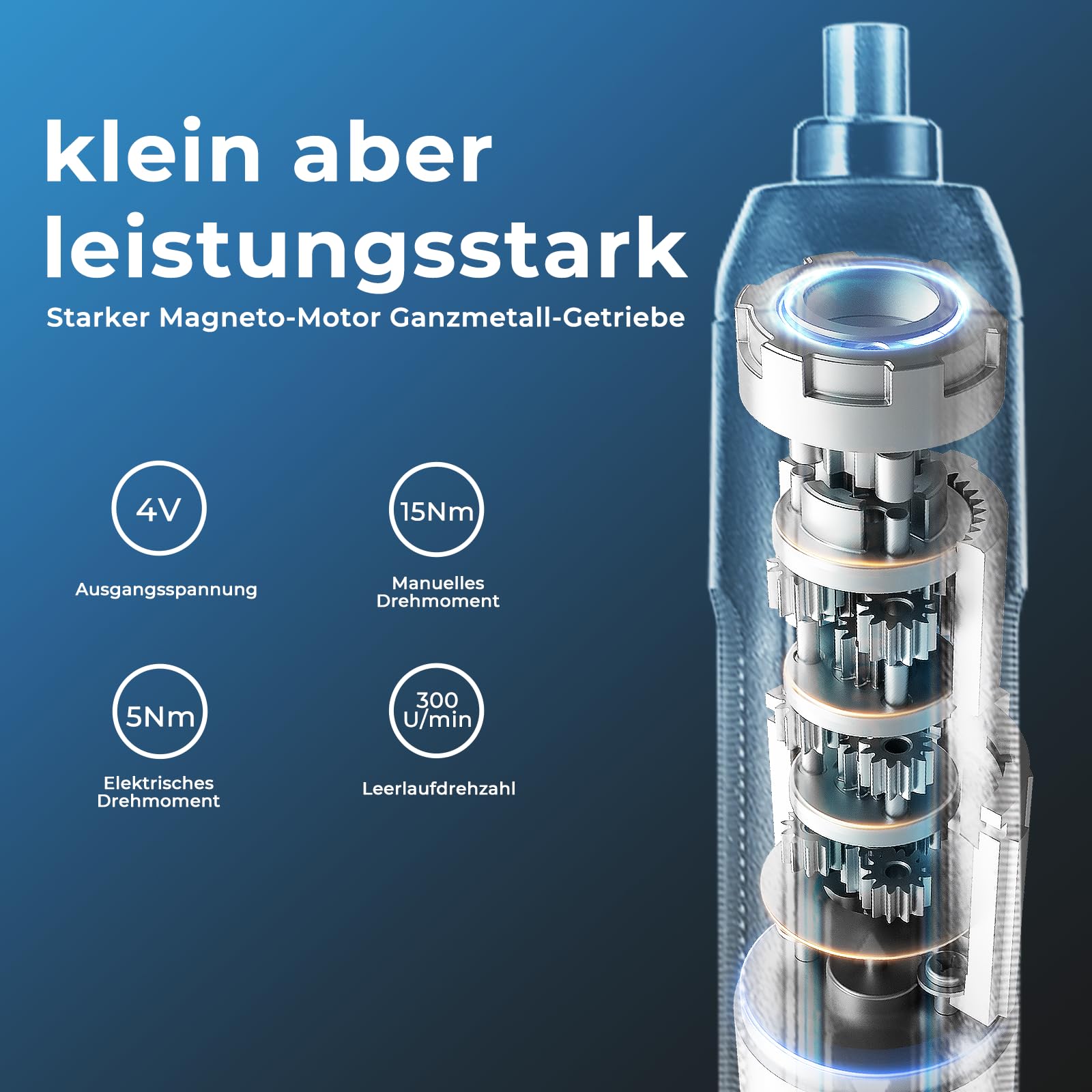 DongCheng Mini Akkuschrauber, 4V Akkuschrauber klein, 2000 mAh Lithium-Ionen-Akku, 3 Drehmoment, max. 5Nm, LED-Licht, 8-tlg. S2-Stahl Bits, ideal für Heimwerken und Reparaturen