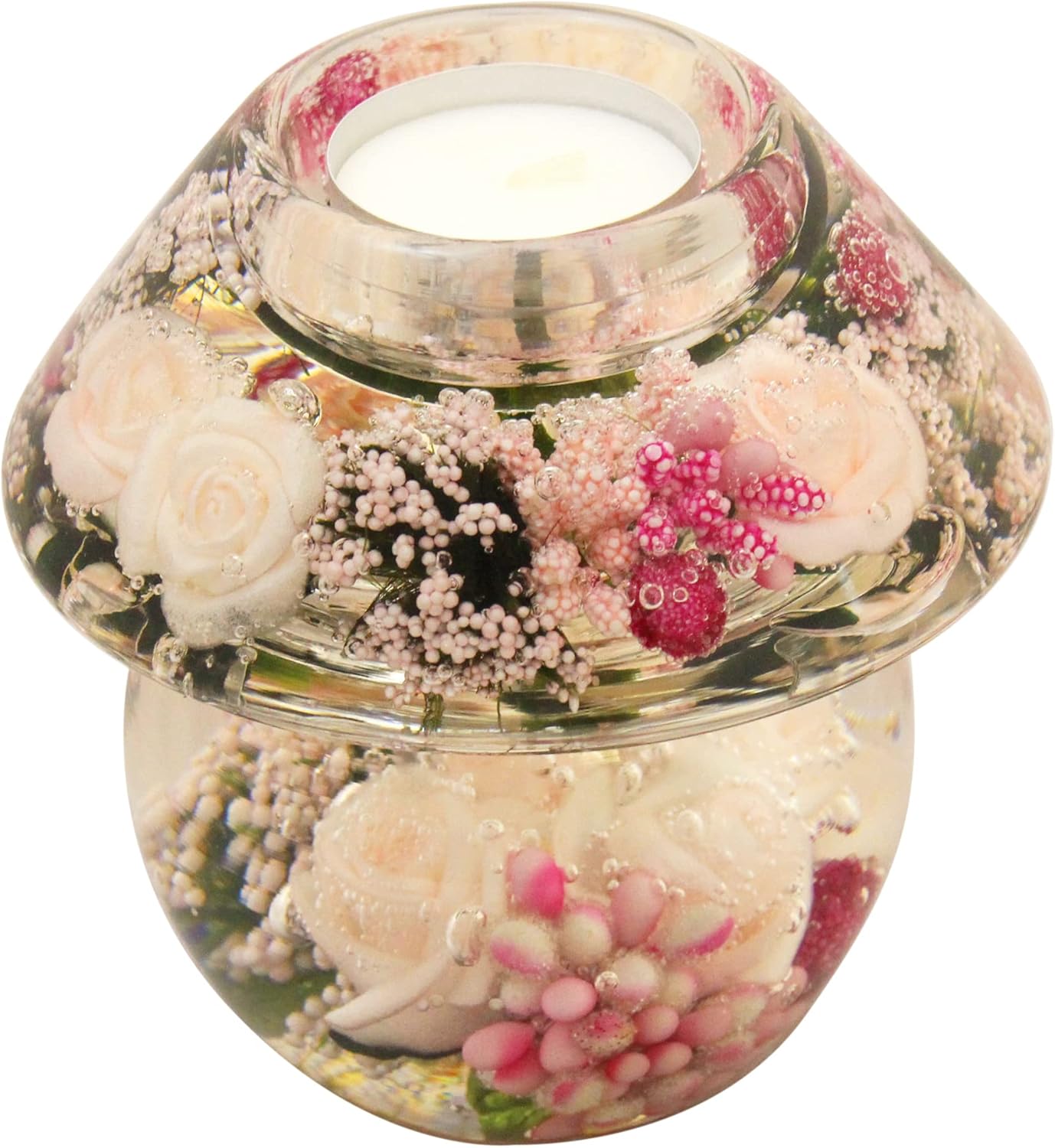 Ixu New Dreamlight Little Rose Candle Holder Noblessed Gift Wrapping