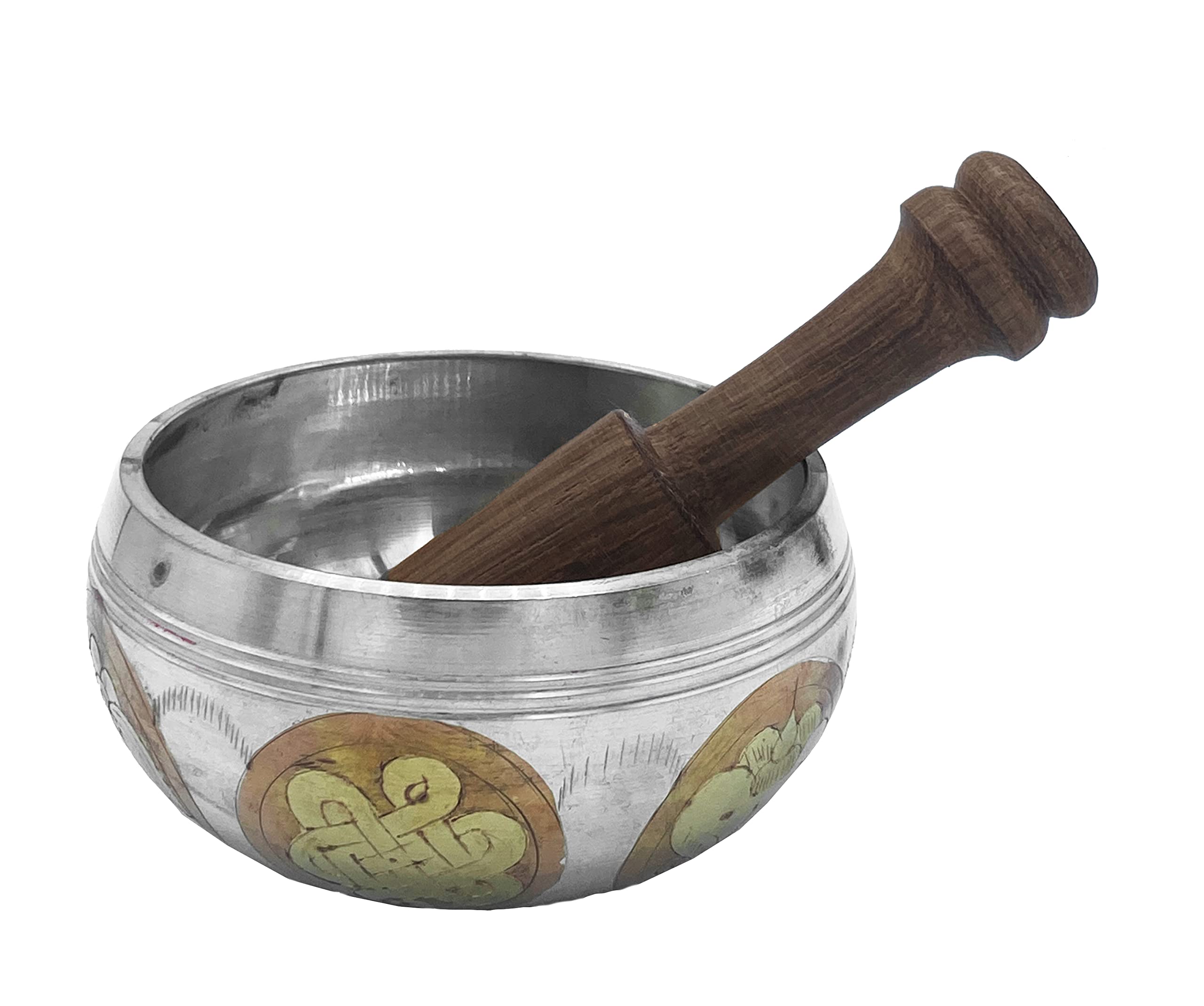 Amazon | チベットシンギングボウル5個セット、本物の7つの金属製瞑想