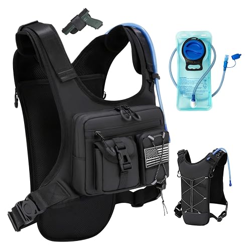 Criuage Running Hydration Vest Backpack 2.0L Bladder