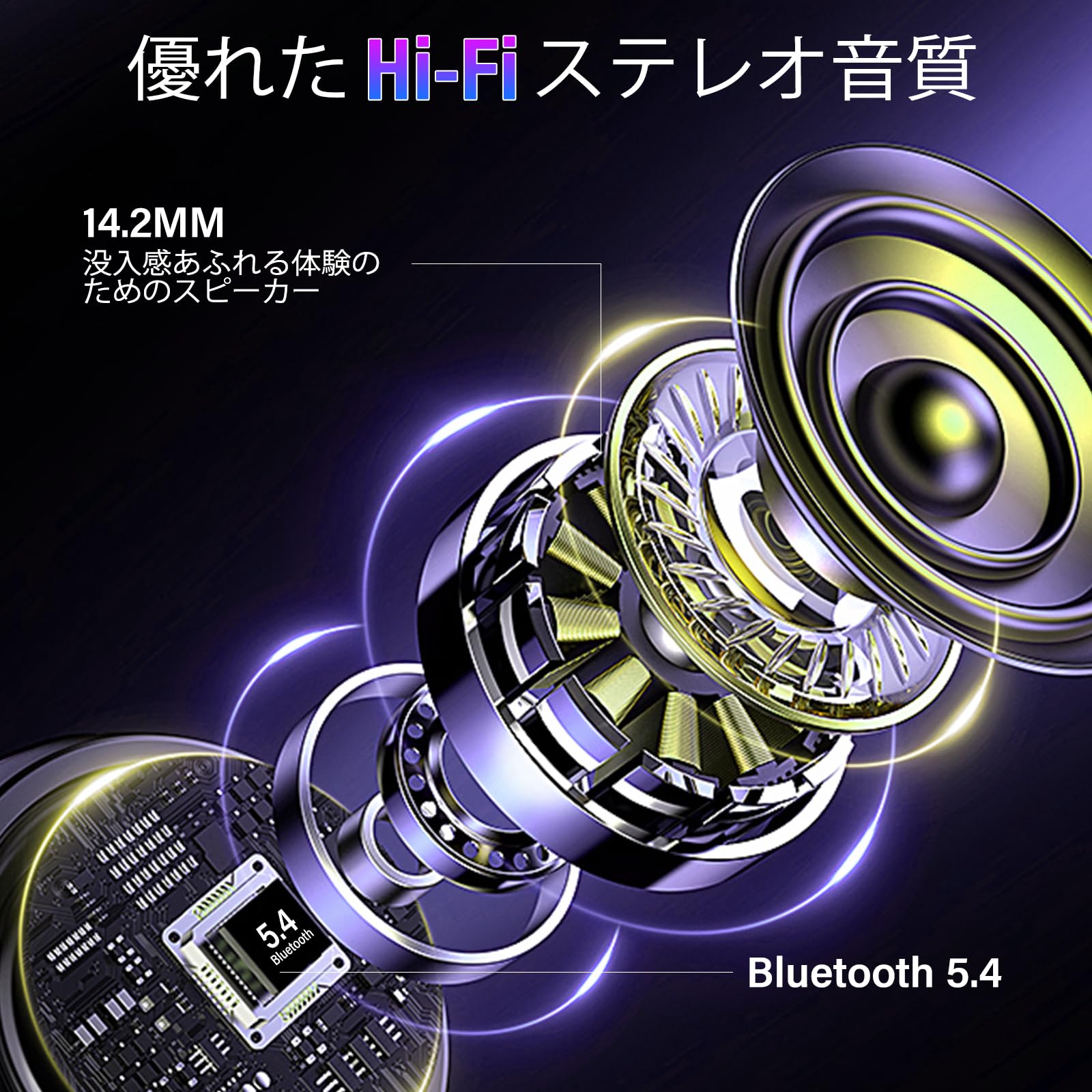 Amazon.co.jp: イヤホン bluetooth ワイヤレスイヤホン 【2026年新型