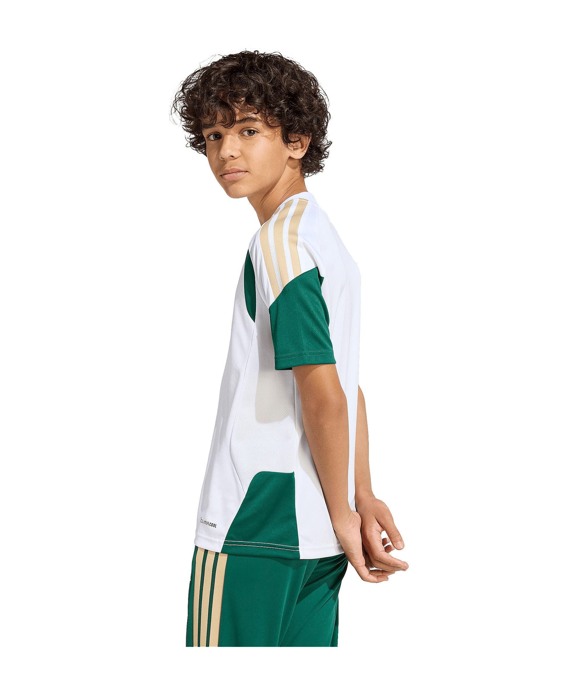 adidas Performance Italien Tiro Trainingsshirt Kids Weiß Weiss, 164 Kinder