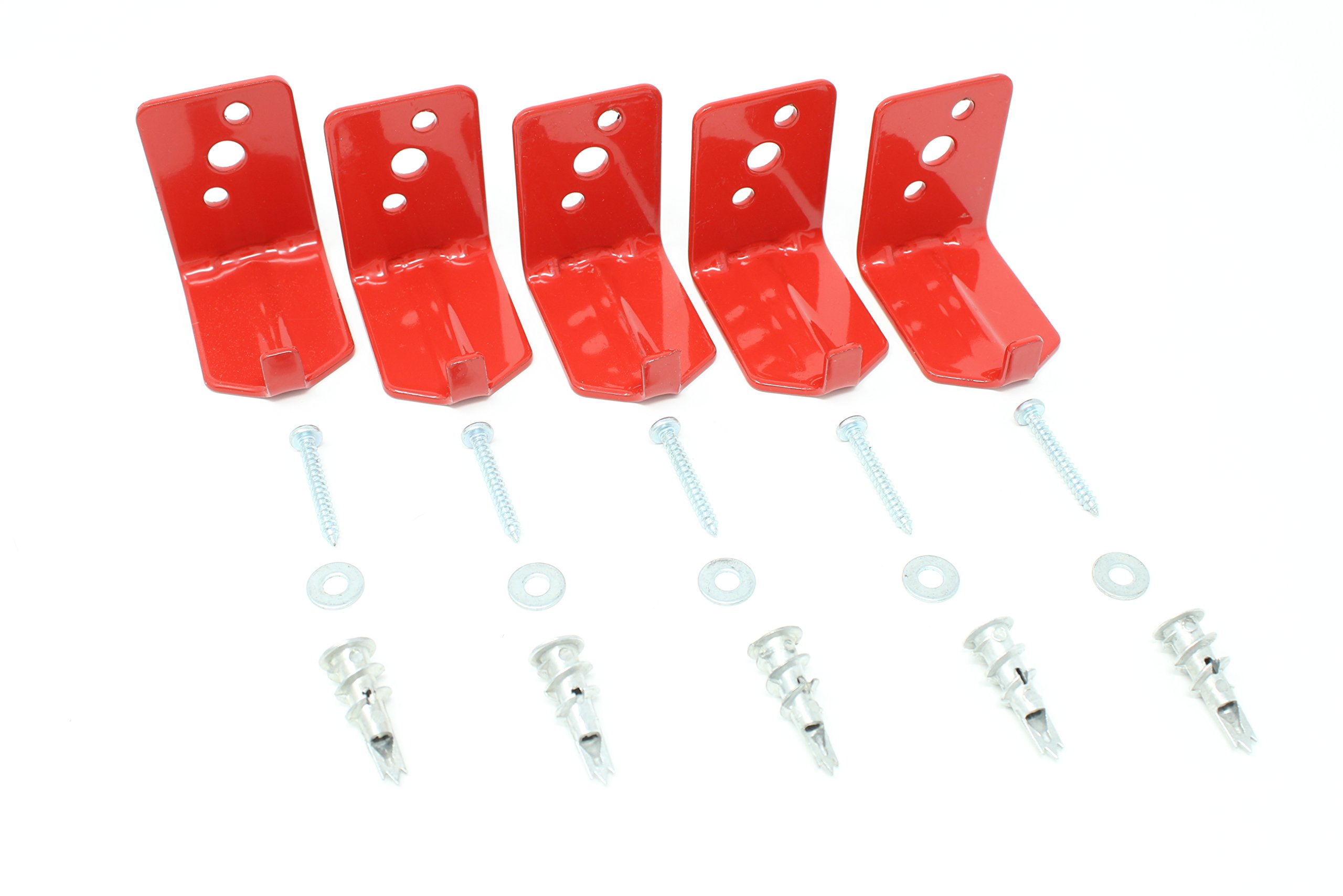 Fire Extinguisher Wall Mount - Hook Style Bracket (5, Standard)