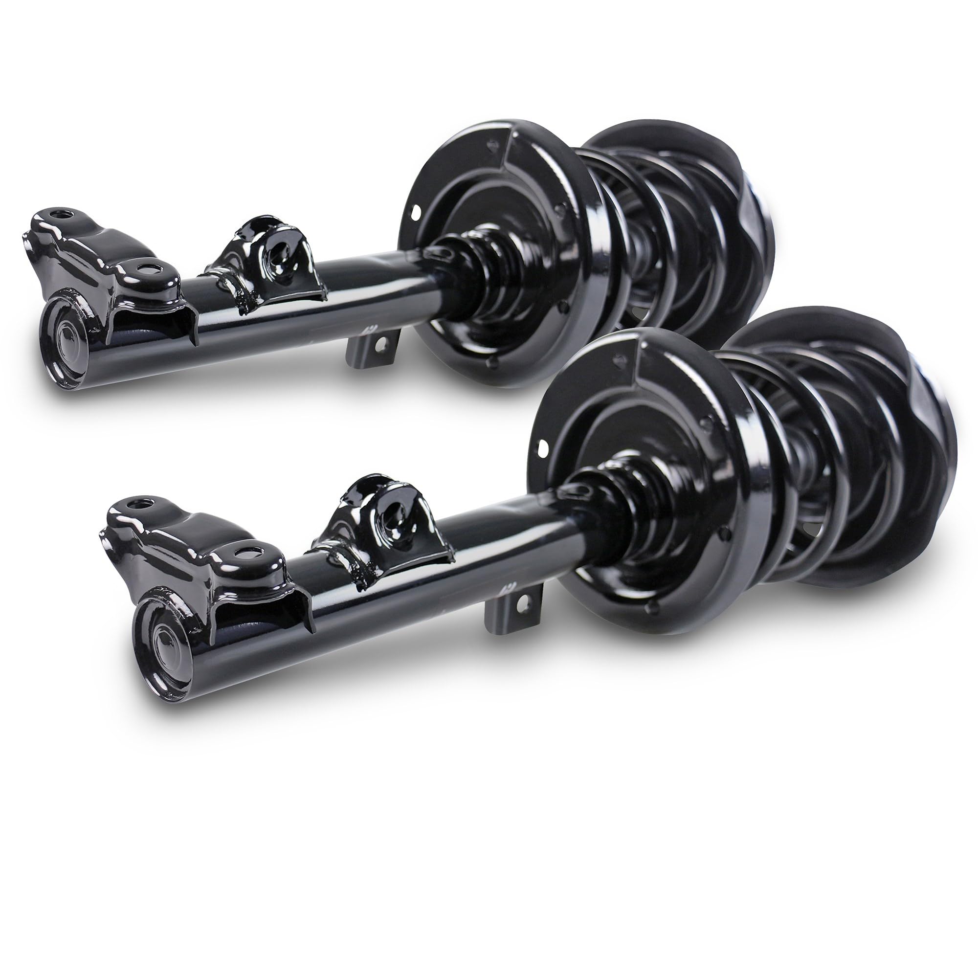 BESTPRICE 2x amortisseurs à gaz avant jambe de suspension complète Compatible avec MERCEDES-BENZ C-CLASS (W203), C-CLASS Coupe (CL203), C-CLASS T-Model (S203), CLC-CLASS (CL203), CLK (C209) (A209)
