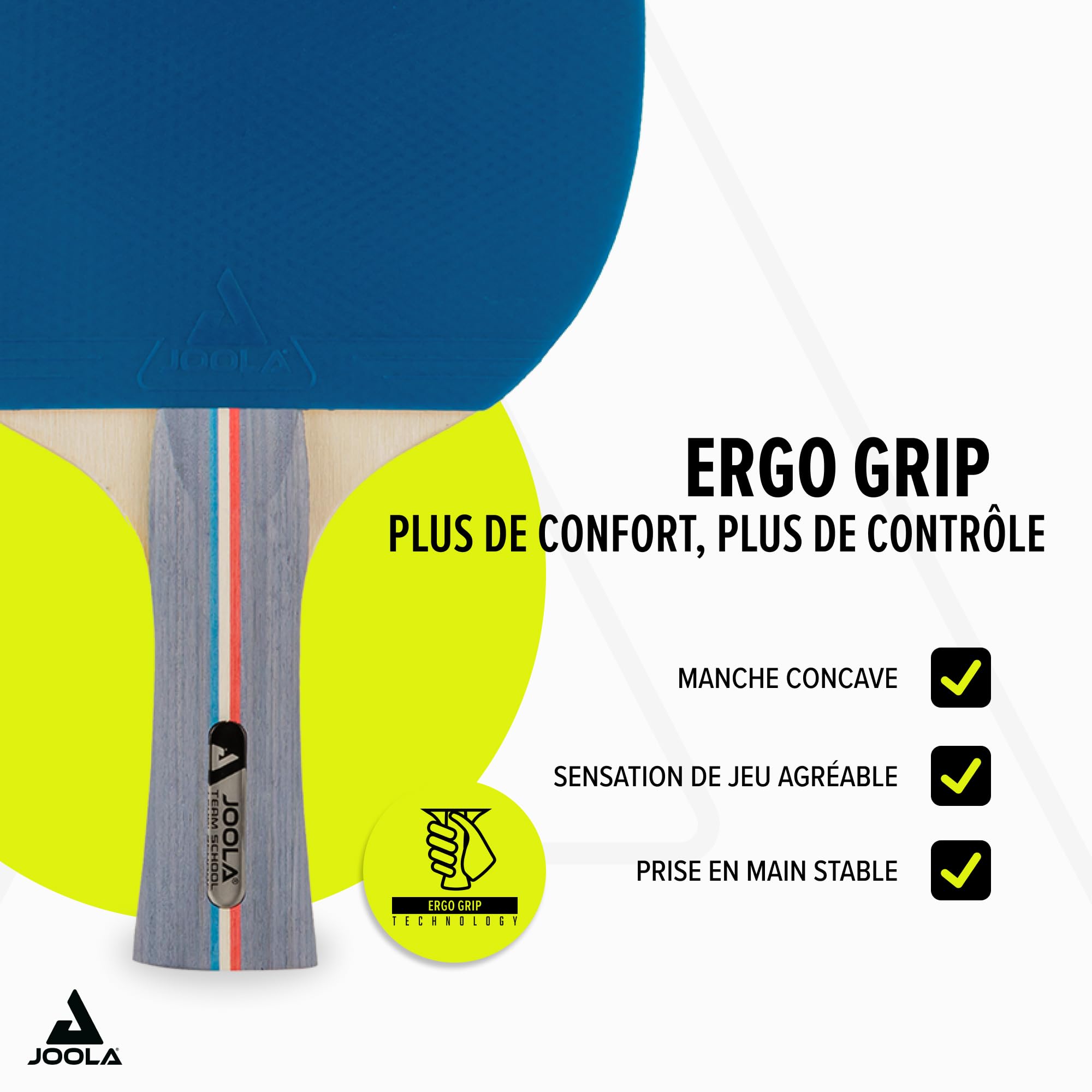 JOOLA Set de Raquettes de Ping Pong TEAM SCHOOL