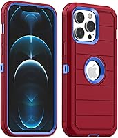 Vista 13 de AICase Funda para iPhone 12/iPhone 12 Pro, resistente protección contra caídas, cuerpo completo, resistente, a prueba de golpes, militar