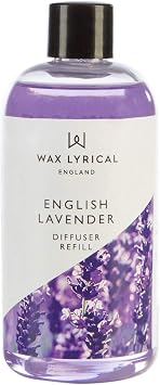 Wax Lyrical Reed Diffuser Home Fragrance Refill - English Lavender, 200ml