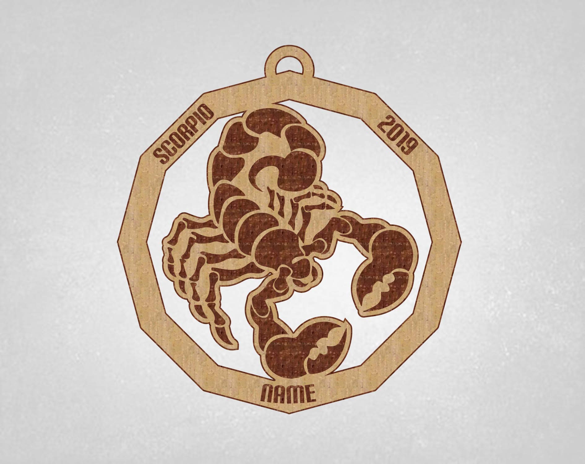 Scorpio, Zodiac Sign, Scorpio Birthday Gift, Scorpio Ornament