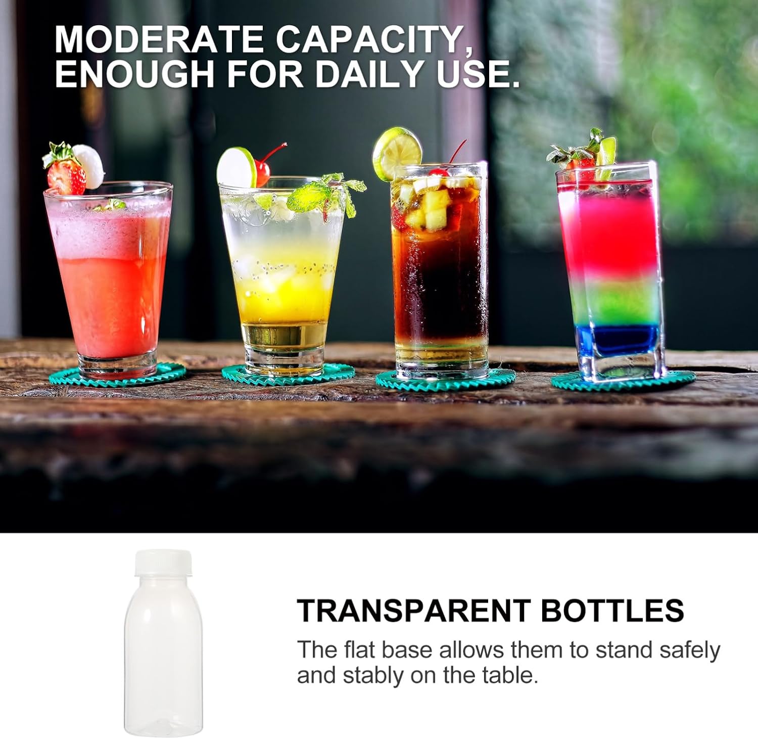 Gatuida 10pcs Sports Water Bottle Boys and Girls Water Bottle Plastic for School Plastic Household Sub Useful