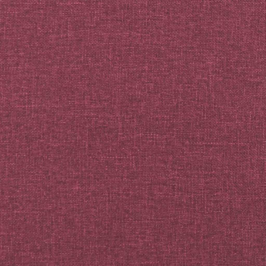 Cojín para el respaldo, color rojo vino, 100 x 19 x 50 cm, con funda de tela suave, diseño moderno, cremallera extraíble, lavable, cojín de sofá para salón, dormitorio, oficina