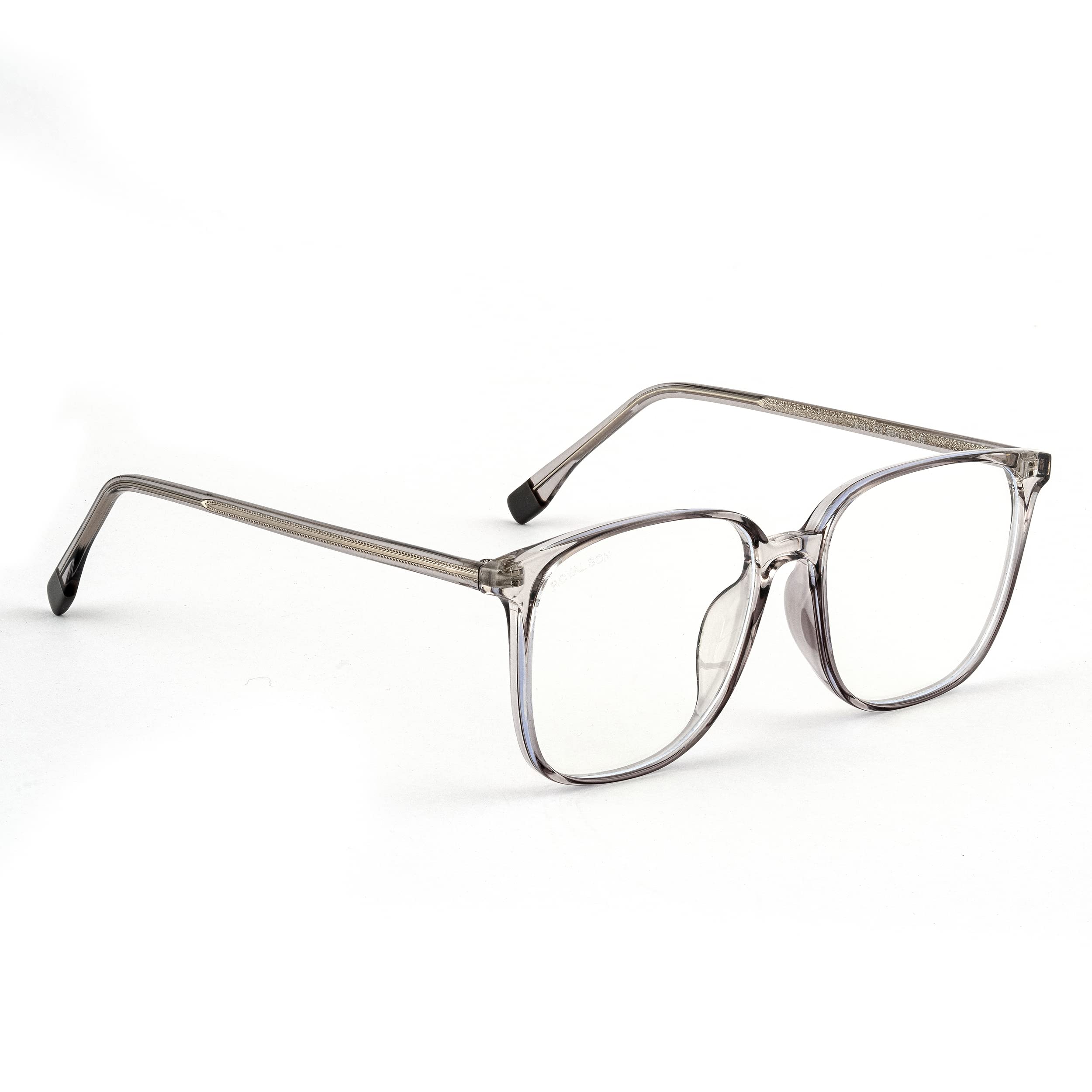 ROYAL SON Square Anti Glare Blue Light Blocking Men's Spectacles Frame-picture-12