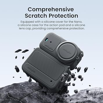 Silicone Case for DJI Osmo Nano Accessories (Black)