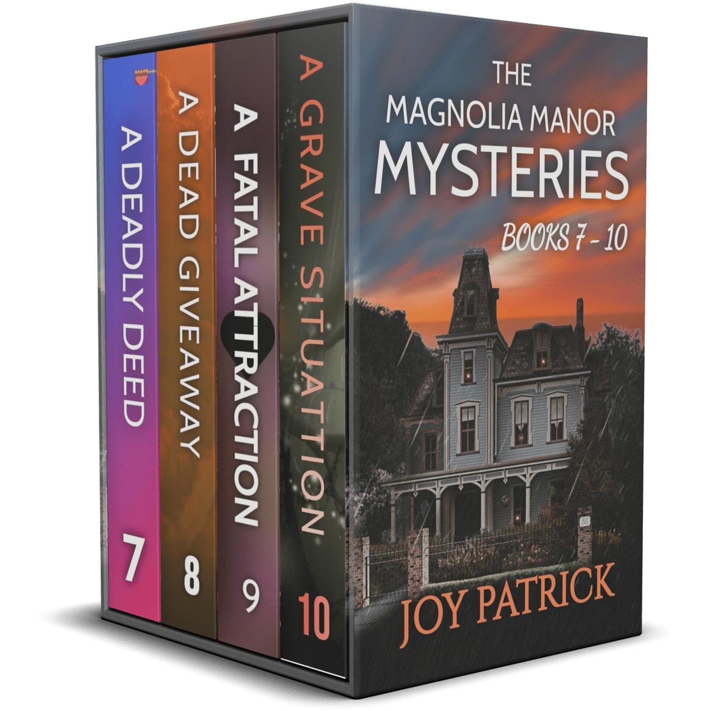 The Magnolia Manor Mysteries, Books 7 - 10