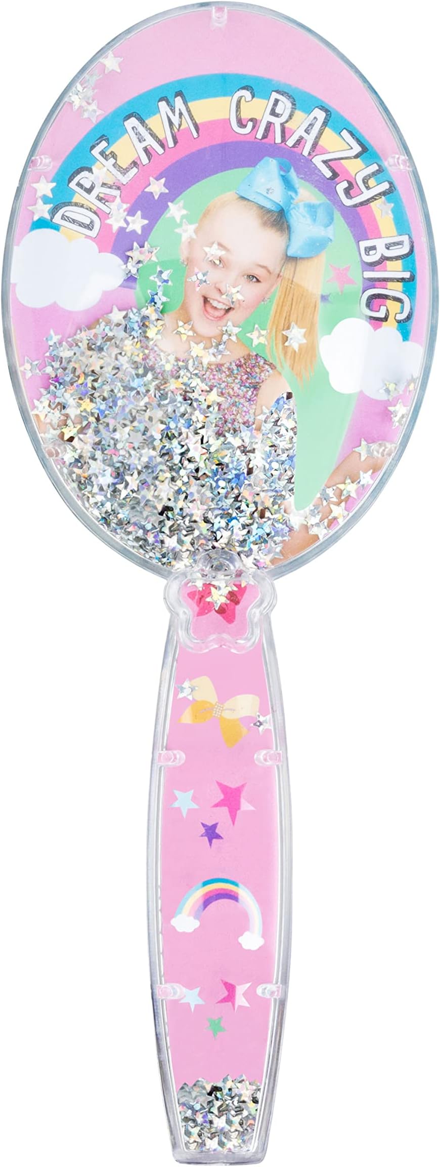 Luv HerJojo Siwa Girls Confetti Hair Brush, Pink