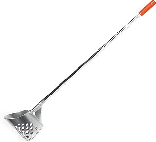 RTG Straight Handle Aluminum Sand Scoop for Metal Detecting RTGstraight