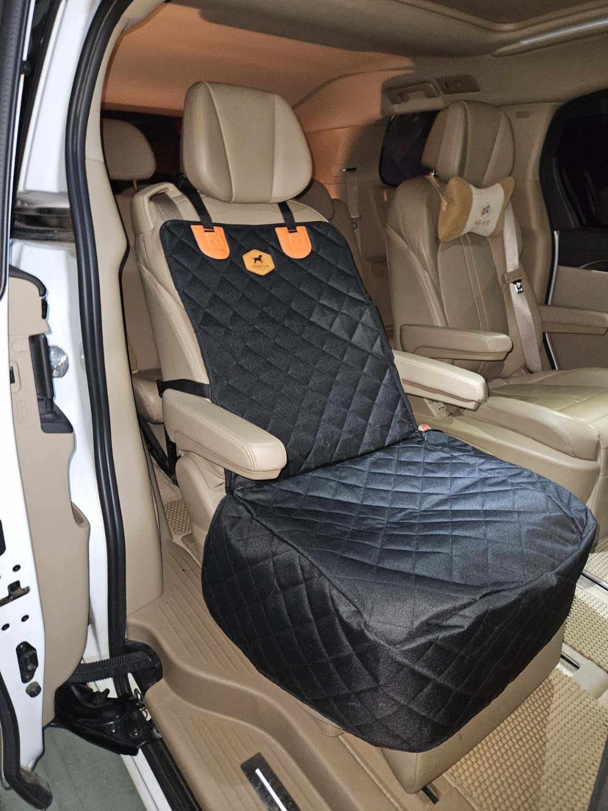 BUY IT ONCE Dog Car Seat Cover, Pet Front Seat Protector, Nonslip