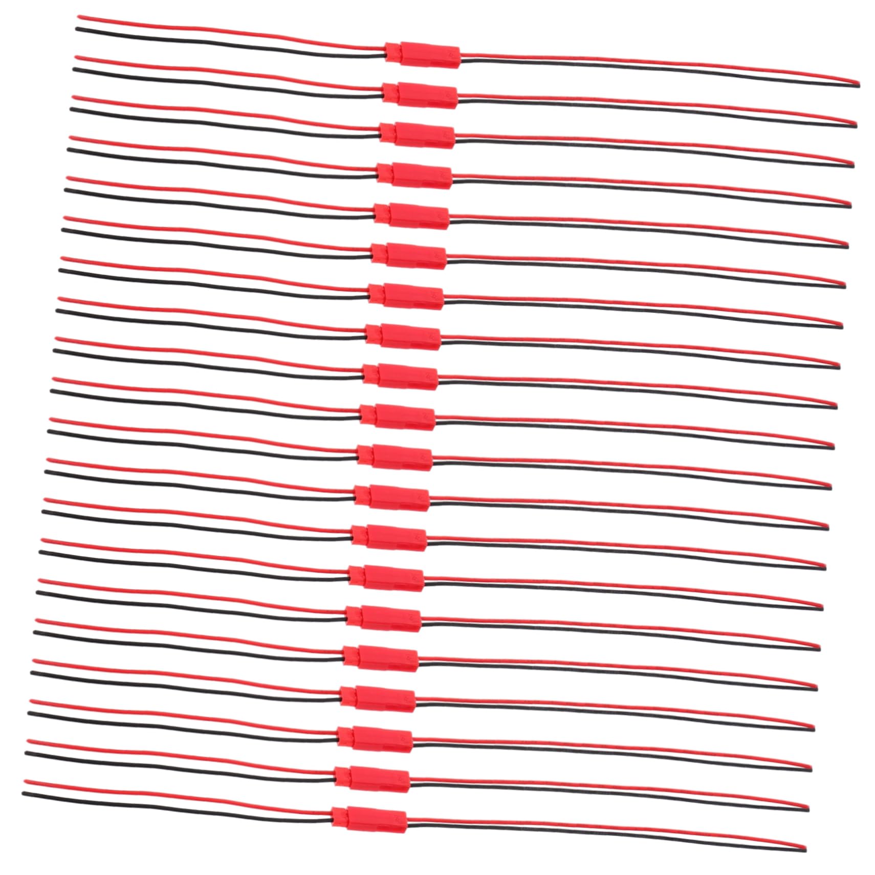 HOLIDYOYO 20 Sets Plug Connector Pin Male Female Wire for Rc Helicopters LED Lights Batteries and Household Appliances Lengths Versatile Electrical Connection