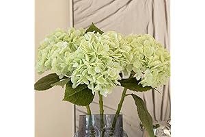 3PCS 22 inch Artificial Hydrangea Flowers Decor for Wedding