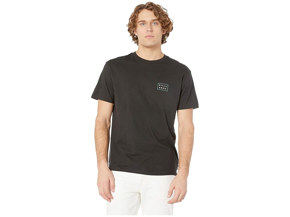 

Billabong Die Cut Short Sleeve (Black) Men's Clothing