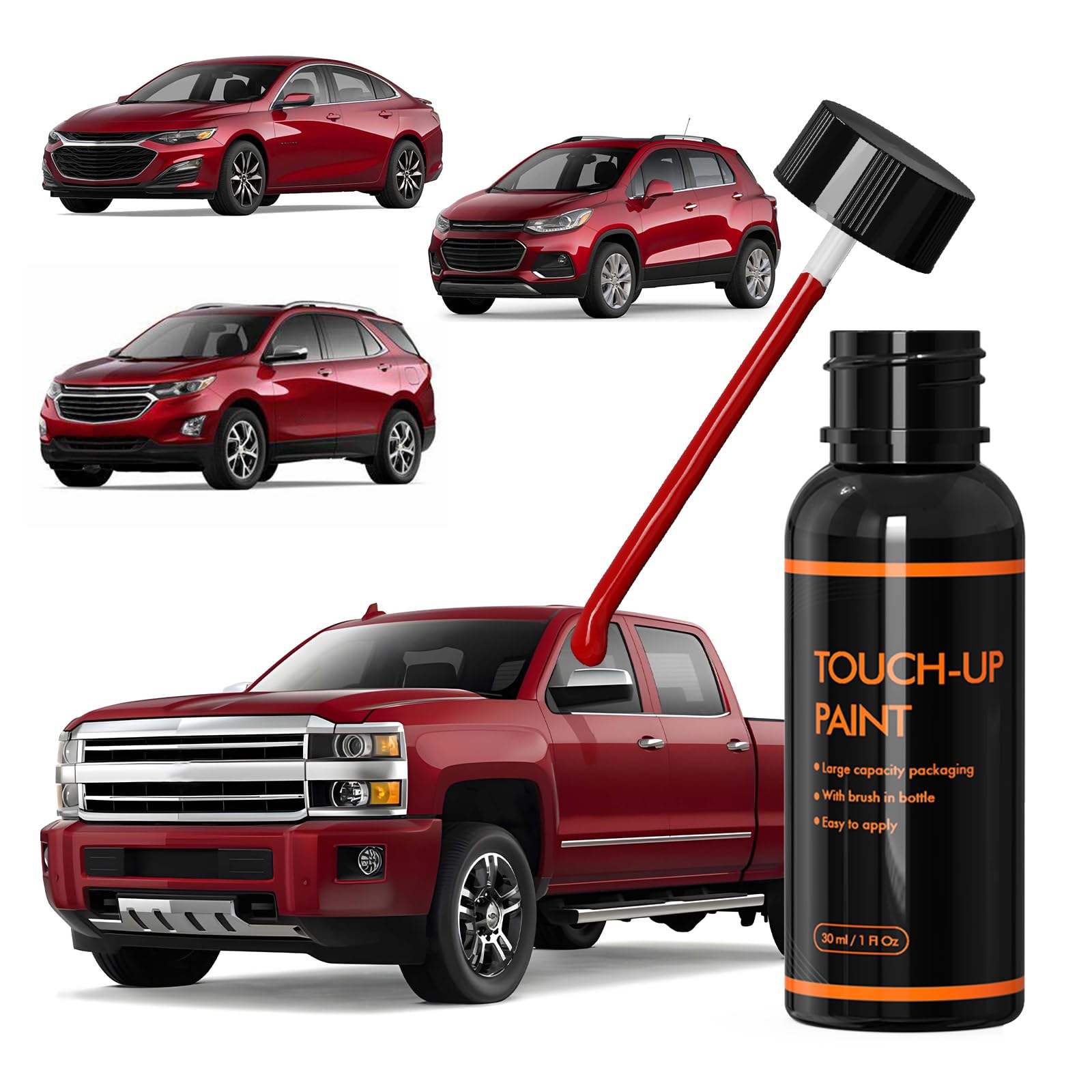 Amazon.com: XTryfun WA434B Cajun Red Touch Up Paint for Chevy, DIY