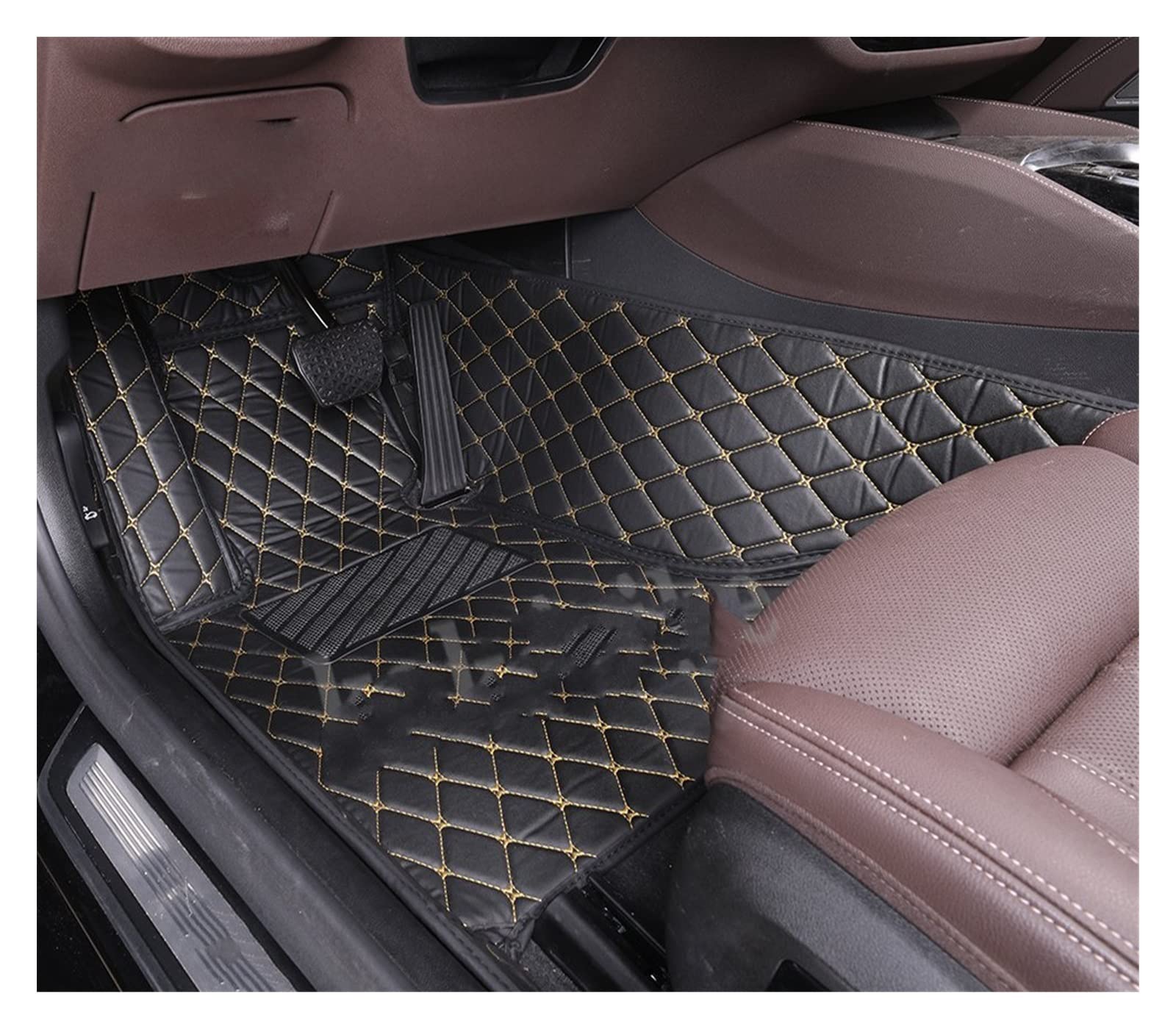 Sakura Tappetini Auto Su Misura Per Ford Mondeo (2007-2011) – Set Di 4 In Nero Con Battitacco – Realizzati Nel Regno Unito