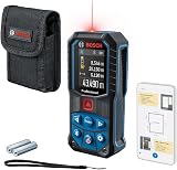 Bosch Professional Télémètre Laser GLM 50-27 C (portée : Jusqu’à 50 m, Robuste, IP65, Transfert de données Bluetooth, 2 Piles AA, dragonne, Housse) - 1