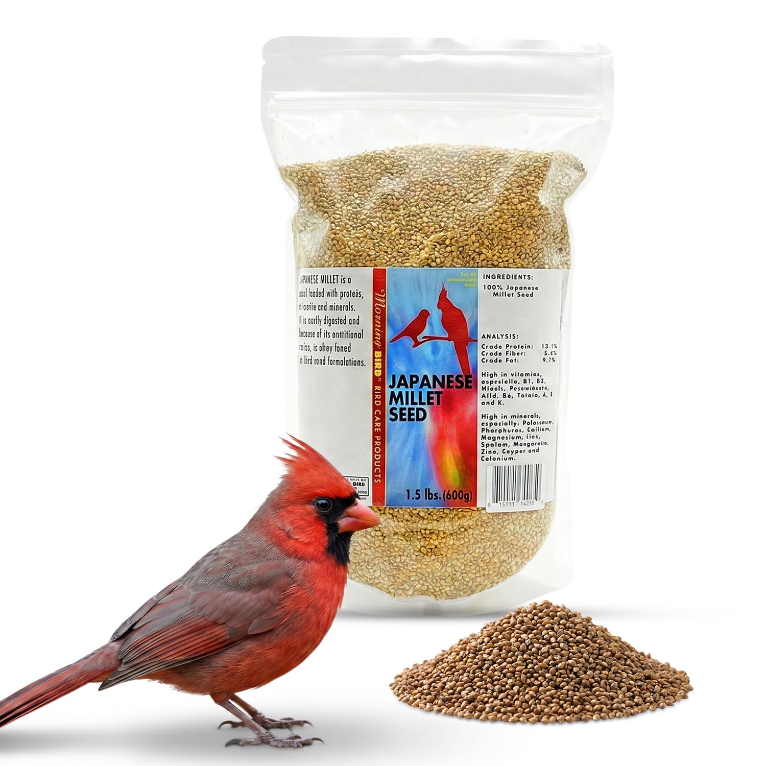Morning Bird Japanese Millet Seed Bag
