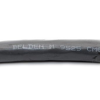 Belden 9525-060 Shielded Computer Snake Cable, 25-Pair, 24-AWG, 24/25C, Stranded 7x32, Chrome, 1-FT