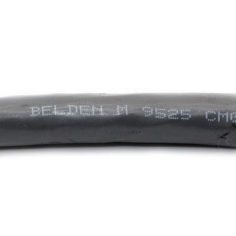 Belden 9525-060 Shielded Computer Snake Cable, 25-Pair, 24-AWG, 24/25C, Stranded 7x32, Chrome, 1-FT