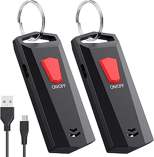 Schlüsselfinder, Esky Key Finder Dual Way Item Locator mit 393 ft Fernbedienung und 120-dB-Piepton, wiederaufladbarer bidi...