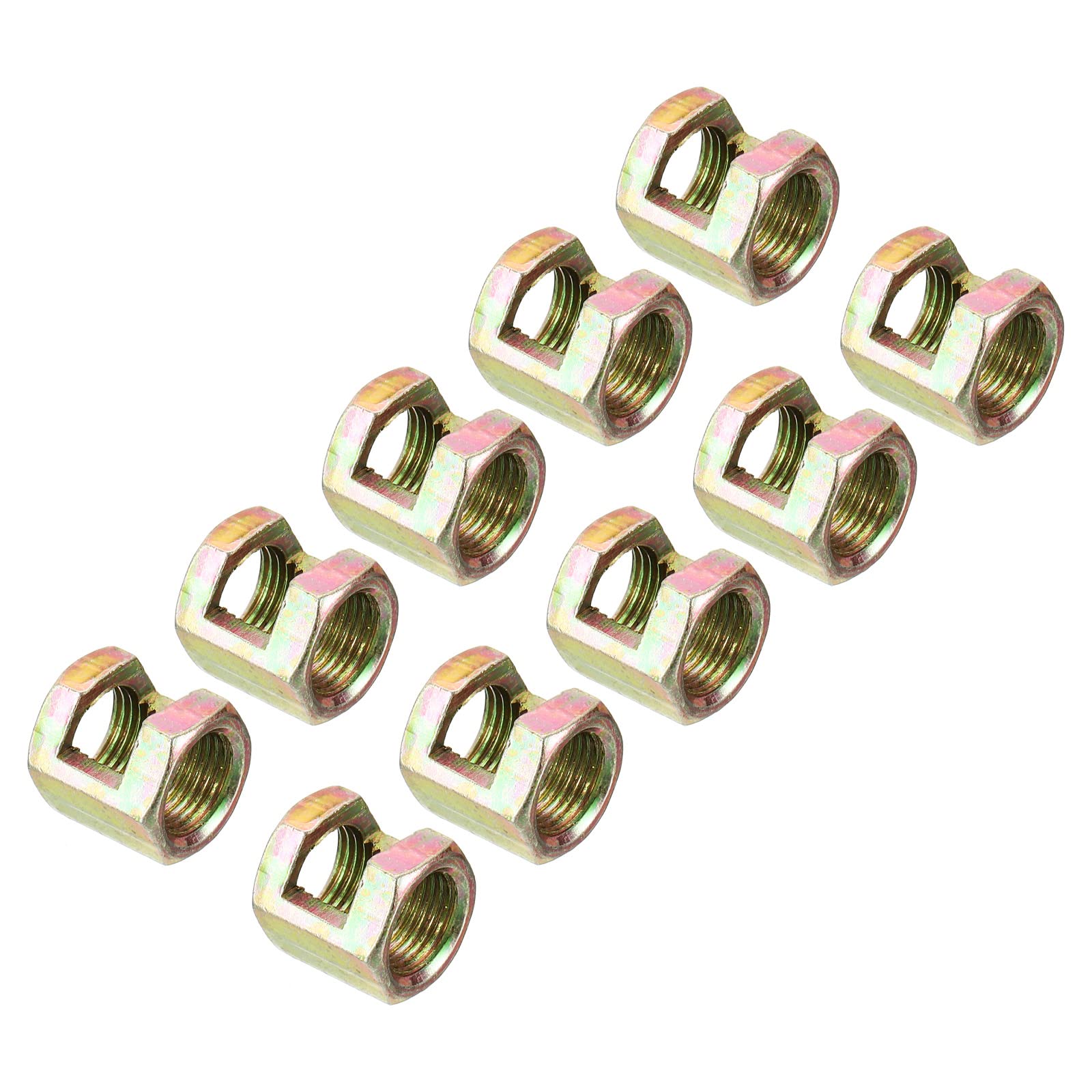 PATIKIL 100mm Kupplungsmuttern Set M4 - 15 Stück Mit Gewindestäben & Schrauben Für DIY Projekte