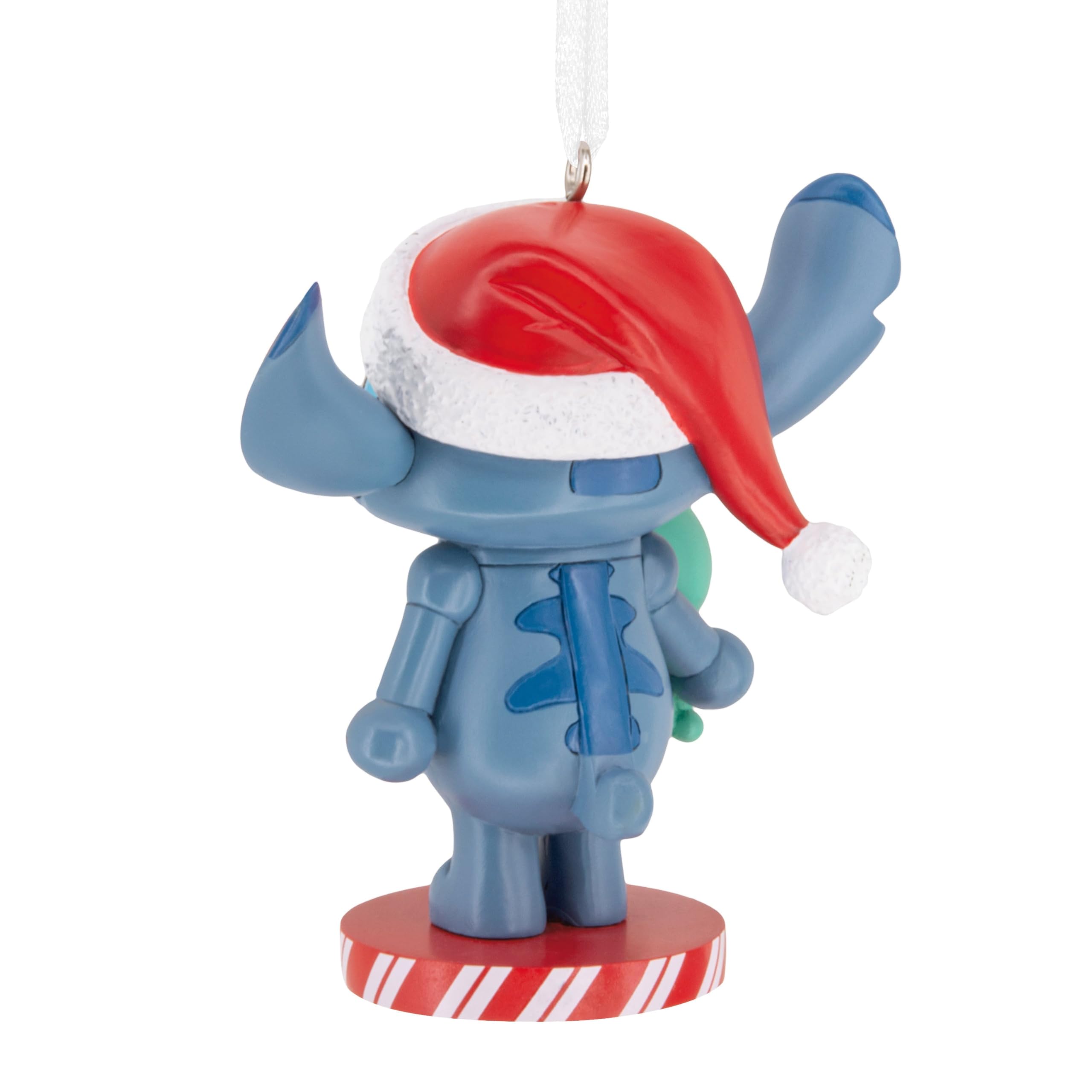 Hallmark Stitch & Scrump - Ornamento schiaccianoci per albero, Disney, Lilo e Stitch, da collezione, blu