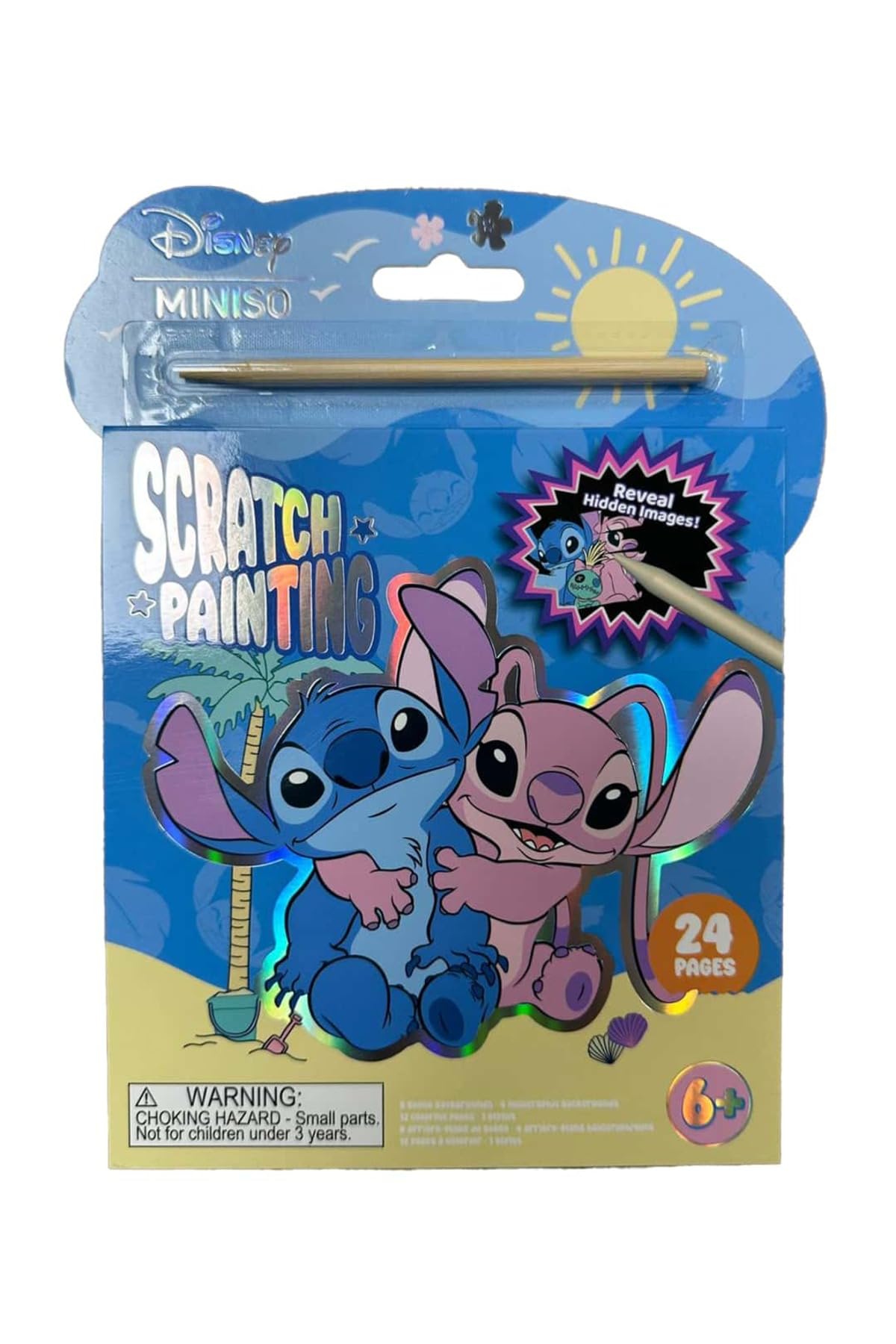 MINISO Lilo&Stitch Çizik Boyama Seti, 2020838710108