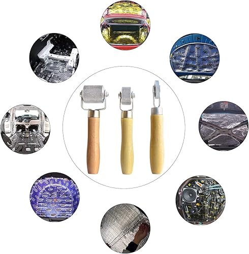 Miniatura 2 de Rodillo de amortiguamiento de sonido para automóvil, herramienta de aislamiento a prueba de sonido, para automóvil, rodillo de ruido, herramienta de