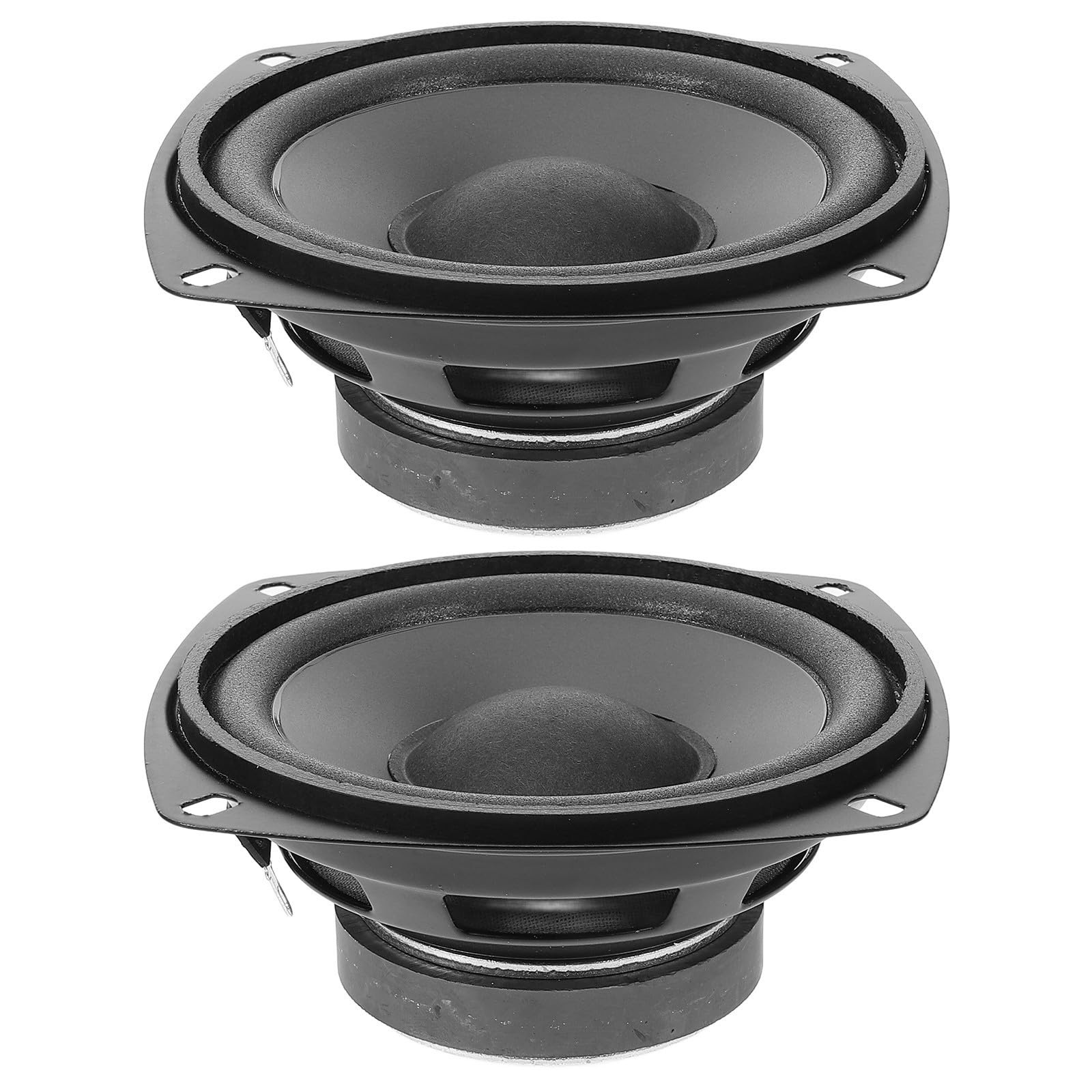 Bocina de Coche Coaxial de 4 Pulgadas 600w, Hierro y PP Negro