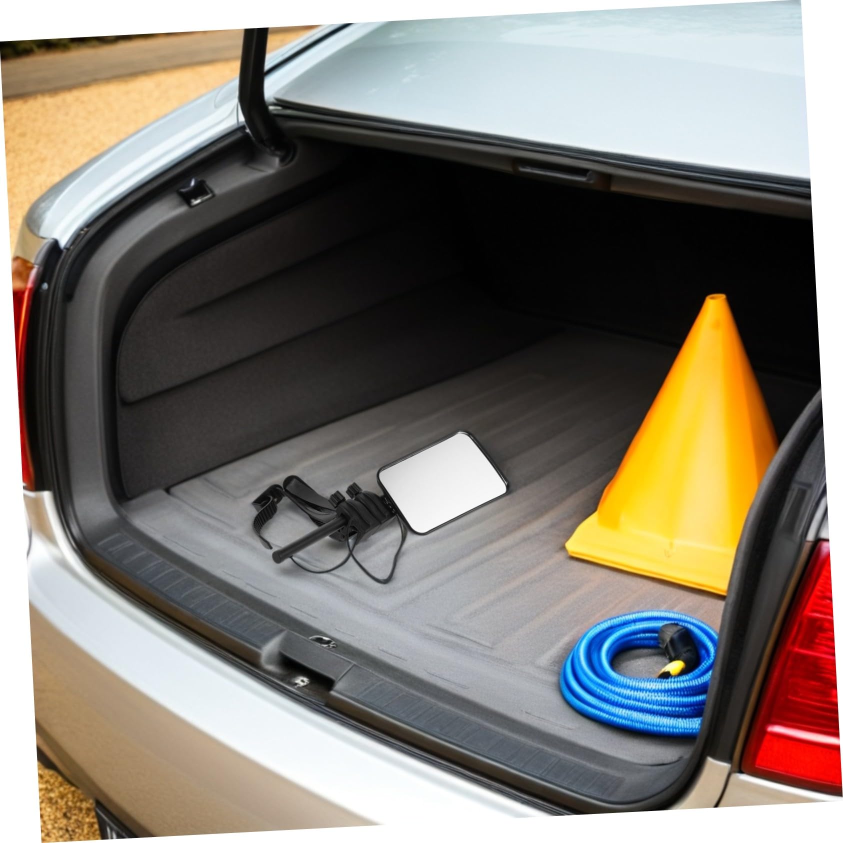 Extensores de Espejo de Remolque para Camioneta, Par Negro