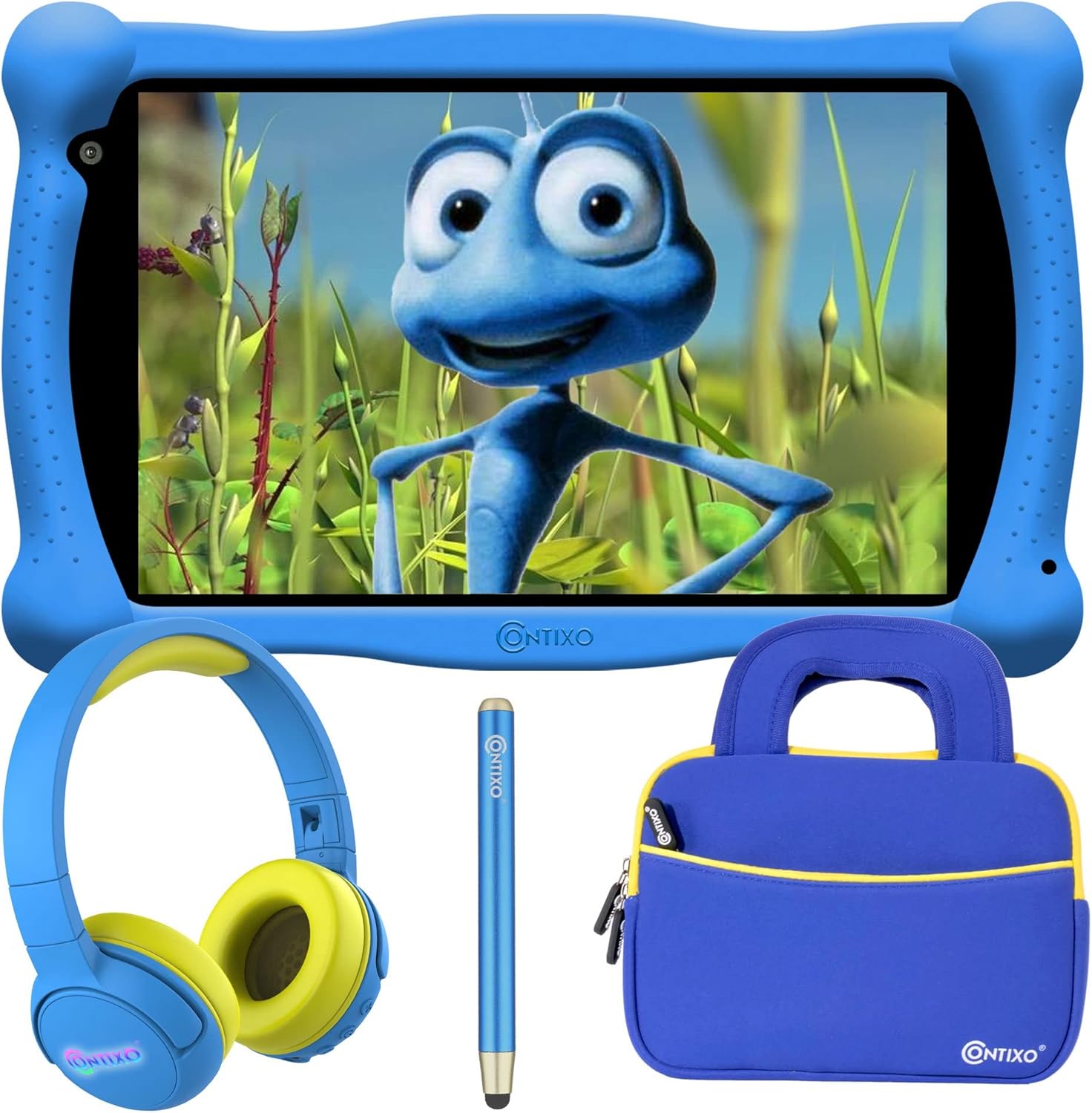 Contixo 7 inch Kids Learning Tablet, Bluetooth Kids