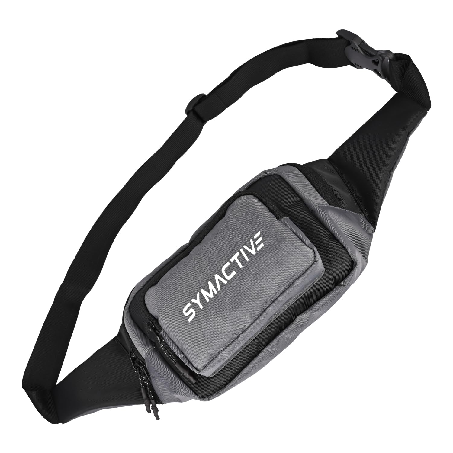 Waist Bag Men Women Fanny Pack BumBag Travel Pouch with Crossbody Strap Water-Resistant for Document Cash Phone Passport Belt Motorcycling Outdoor Cycling Camping-image-9